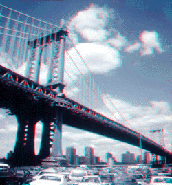 Depthgraphy Manhattan Bridge Image